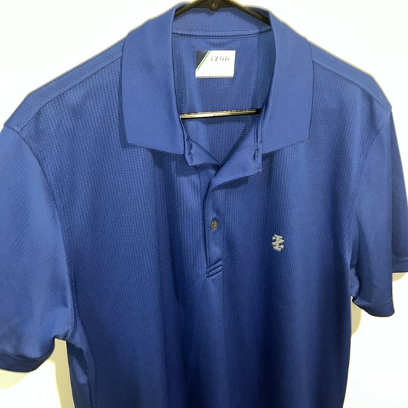Izod Cobalt Blue Men’s Golf Polo - Picture 3 of 6